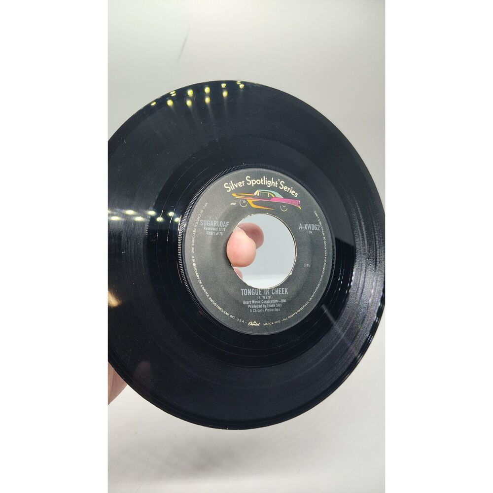 Sugarloaf Tongue in Cheek / Green Eyed Lady - Capitol - 45 Record 1970